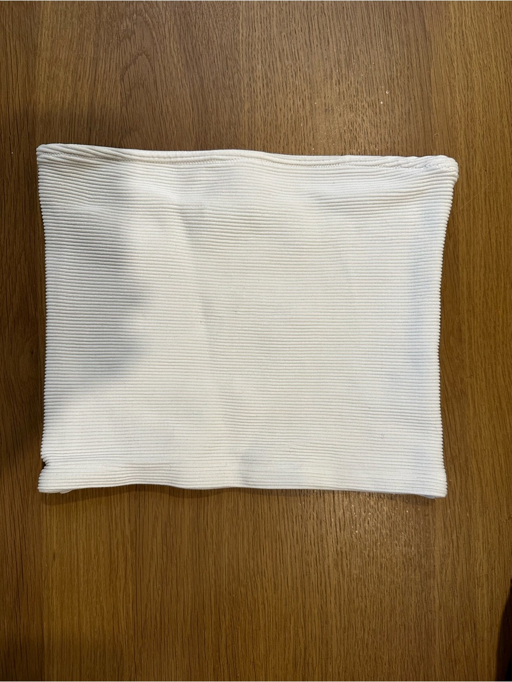Dynamite White Ribbed Stretch Top - Picture 2 of 3
